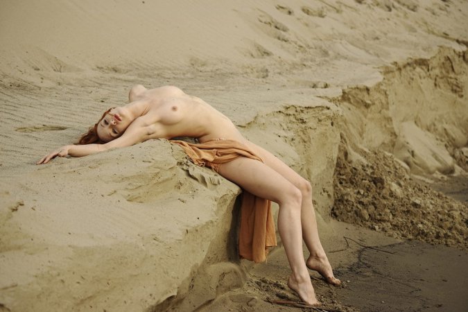 Sally A – Ginger on the beach photo 15