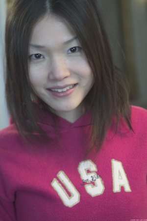 Asuka A – Chick shows hairy pussy photo 14