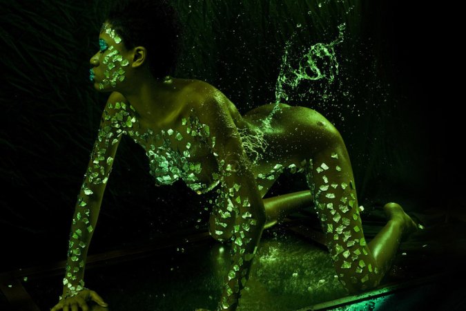 Cedez Jonez – Naked, painted and hot photo 13